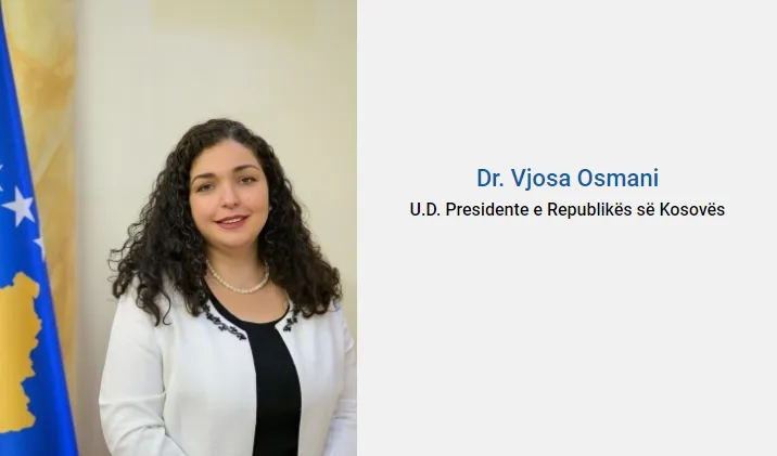 Vjosa Osmani largon të dhënat e Hashim Thaçit nga faqja e Presidencës