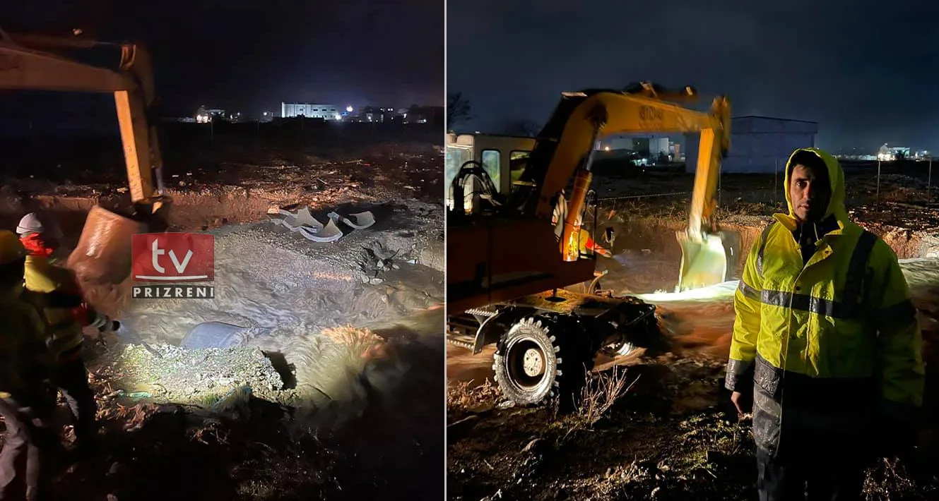 Organet kompetente komunale bashkë me banorët e lokaliteteve prizrenase në përballje me vërshimet