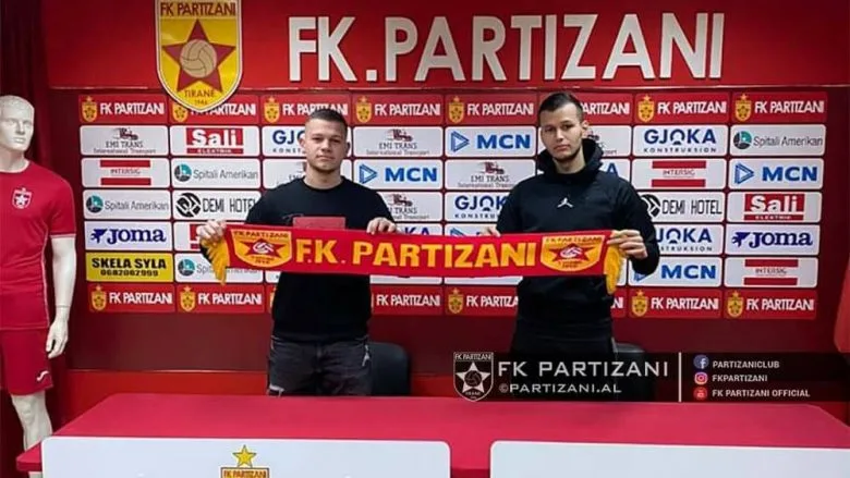 Loti Celina, prezantohet tek Partizani i Tiranës