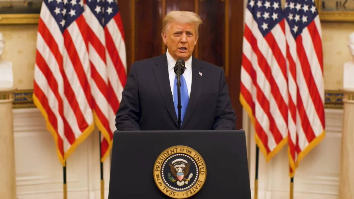 Trump e mban fjalimin lamtumirës nga Shtëpia e Bardhë (Video)