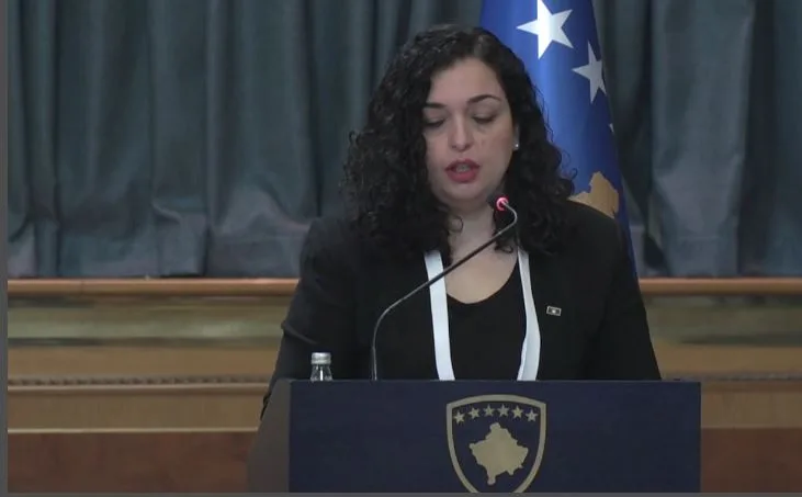 Vjosa Osmani: Dialogu duhet të mbyllet me njohje reciproke…nën kufijtë aktualë