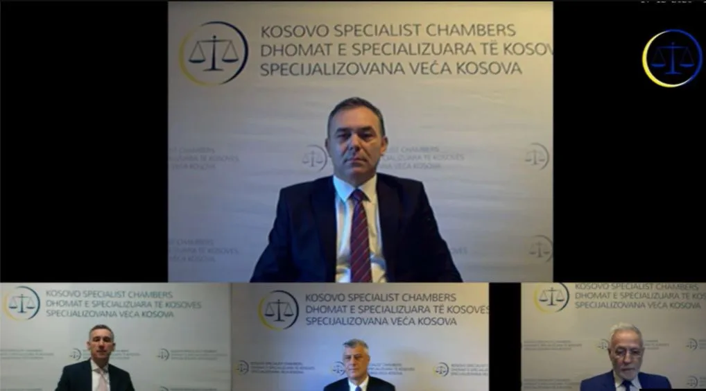 Thaçi, Veseli, Krasniqi e Selimi dalin para Gjykatës Speciale