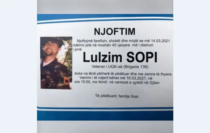 Vrasja e djeshme në Prishtinë, nesër varrosen çifti Sopi