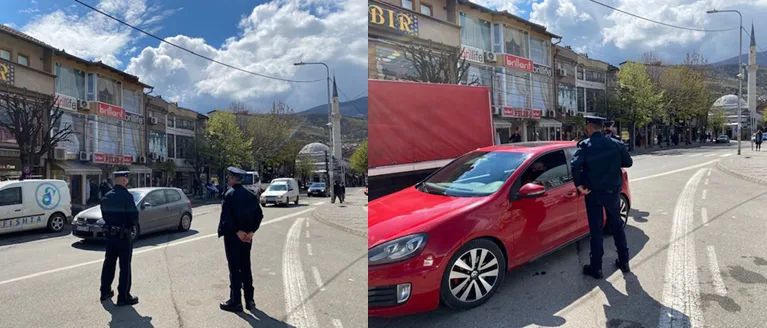 Policia në Prizren, vazhdon zbatimin e masave anti covid, me qëllim të ruajtjes së shëndetit publik