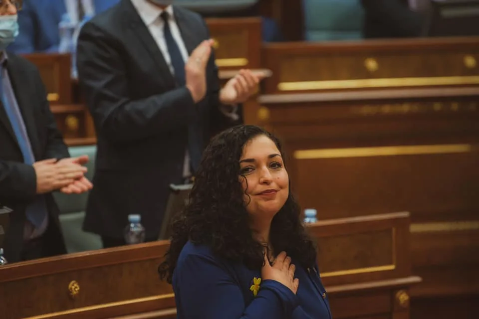 Sot ceremonia e pranimit të detyrës së presidentes Osmani