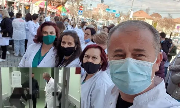 Mjekët në Podujevë protestojnë, kërkojnë kthimin e kolegut të tyre