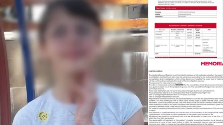 Kërkohet ndihmë urgjente financiare për 10-vjeçaren nga Prizreni, vuan nga tumori në kokë