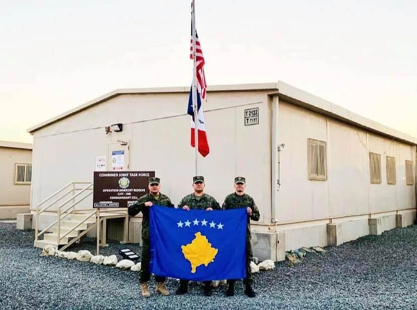 Ushtarët e FSK-së zbarkojnë në Kuvajt së bashku me Ushtrinë Amerikane