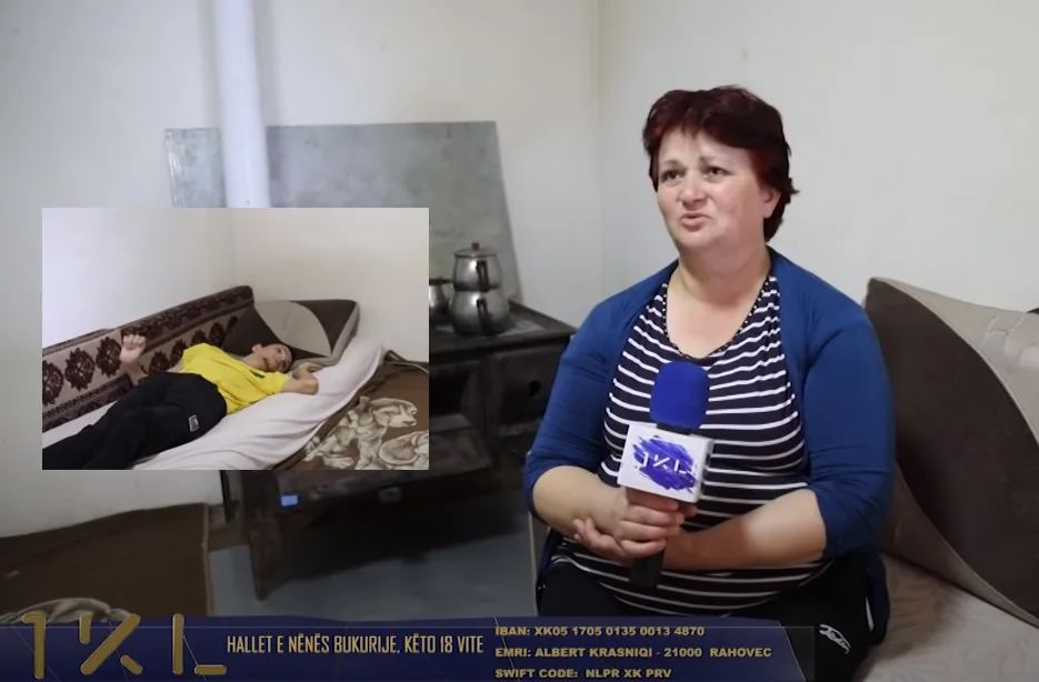 Hallet e nënës Bukurije për 18 vite – Kërkon ndihmën tuaj për shërimin e djalit të saj (Video)