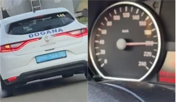 Zyrtari i Doganës “ia shkel” mbi 200km/h në autostradë