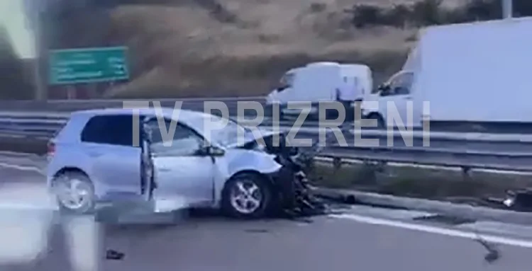 Aksident në autostradën “Ibrahim Rugova”