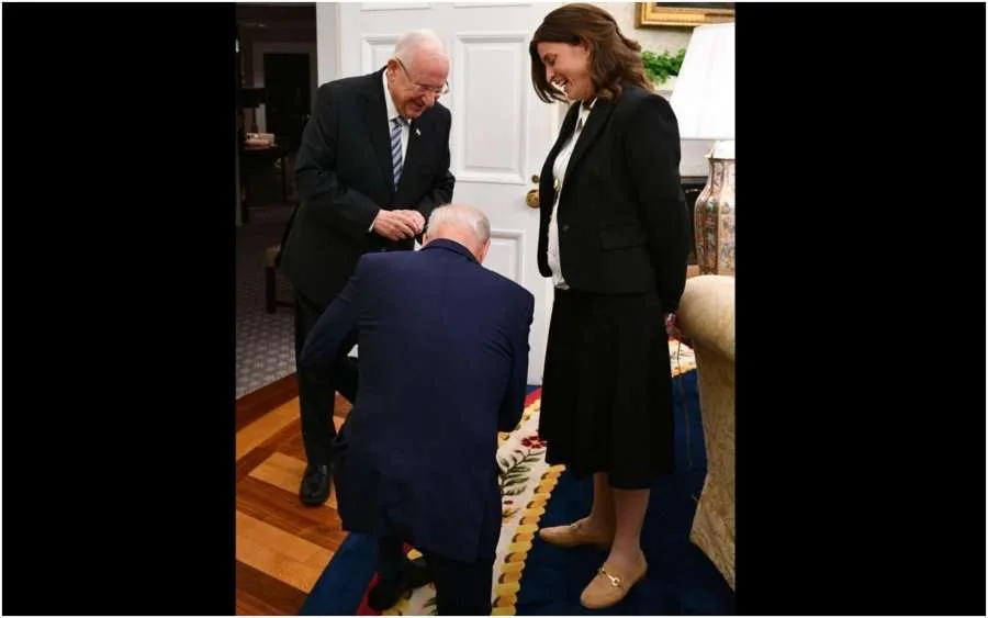 Biden gjunjëzohet para shefes së stafit të Presidentit të Izraelit