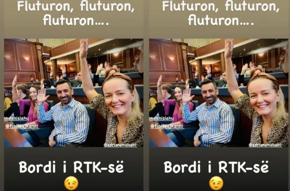 “Fluturon, fluturon Bordi i RTK-së” – Dimal Basha tallet me shkarkimet e sotme