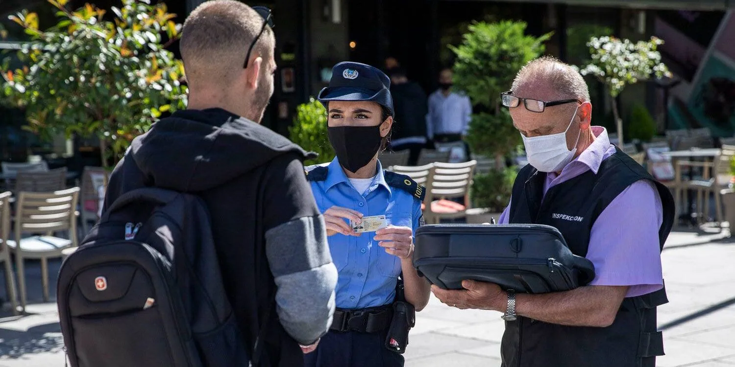 Policia shqipton 1438 gjoba për mosrespektim të masave anti-Covid