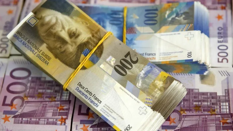 Frangu zviceran rritet në raport me euron