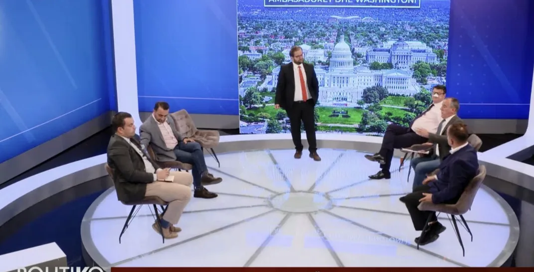 Haki Abazi e lëshon studion kur nisi të diskutohet marrëveshja e Washingtonit
