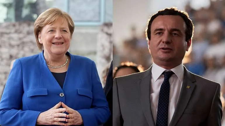 Kurti pritet të takohet me Merkelin në ora 15:00
