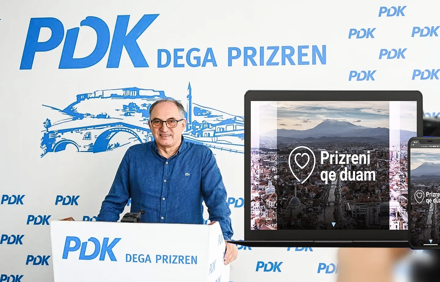 Totaj prezanton platformën “Prizreni që duam”