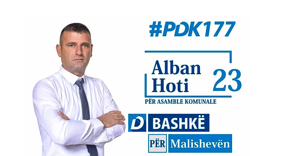 Ky është Alban Hoti, kandidat serioz për asambenë e komunës së Malishevës