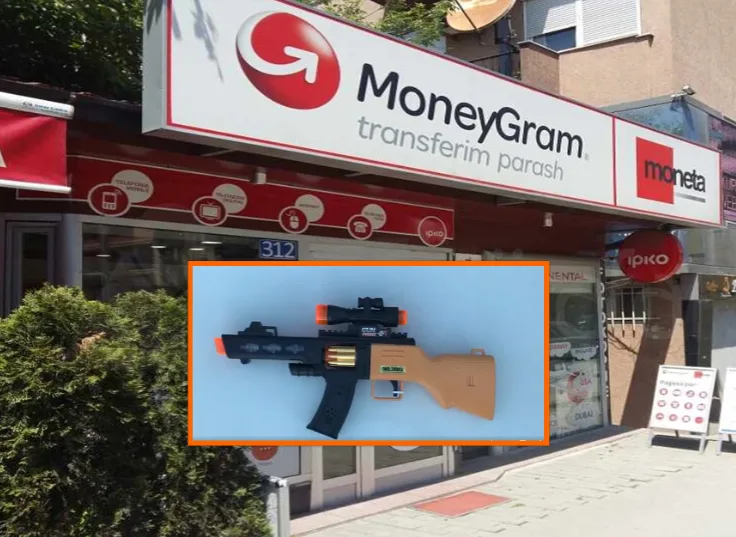 Me armë lodër, hajni grabit Moneygramin në Mitrovicë