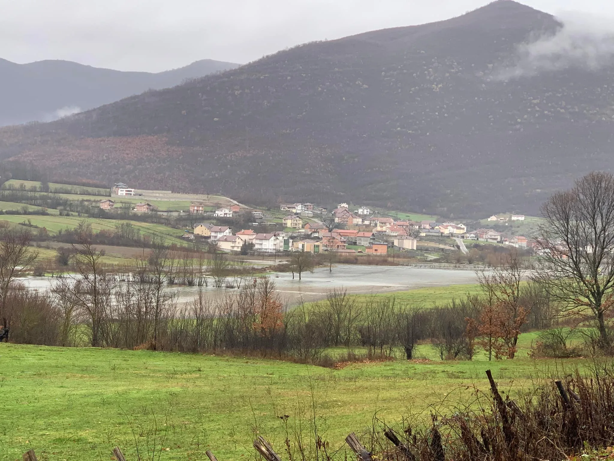 Vërshime në fshatin Kabash të Hasit