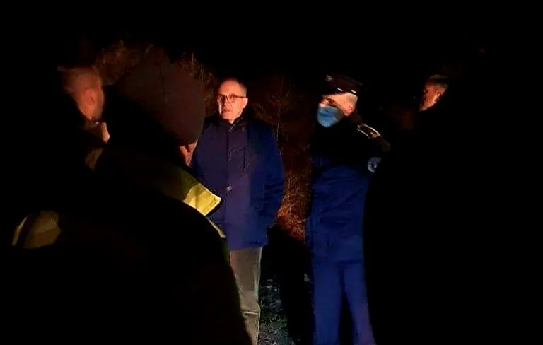 Kryetari i Komunës, Shaqir Totaj viziton nga afër rrugën e bllokuar në Reçan
