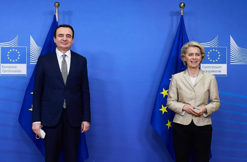 Kurti me Von der Leyenin bisedon për domosdoshmërinë e liberalizimit të vizave