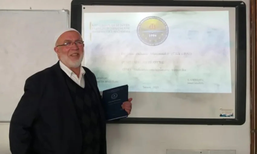 62 vjeçari nga Presheva përfundon me 10-she masterin në matematikë në Tetovë