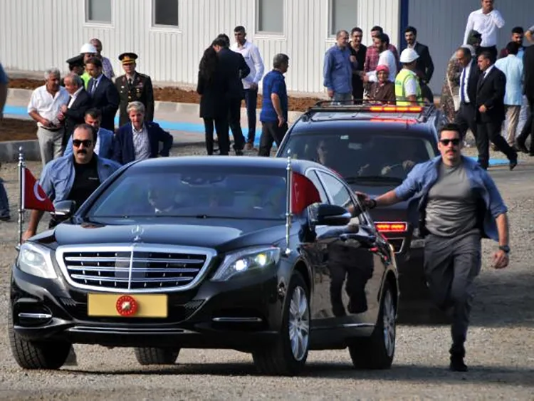 “Bisha” që po e shoqëron Erdoganin në Shqipëri