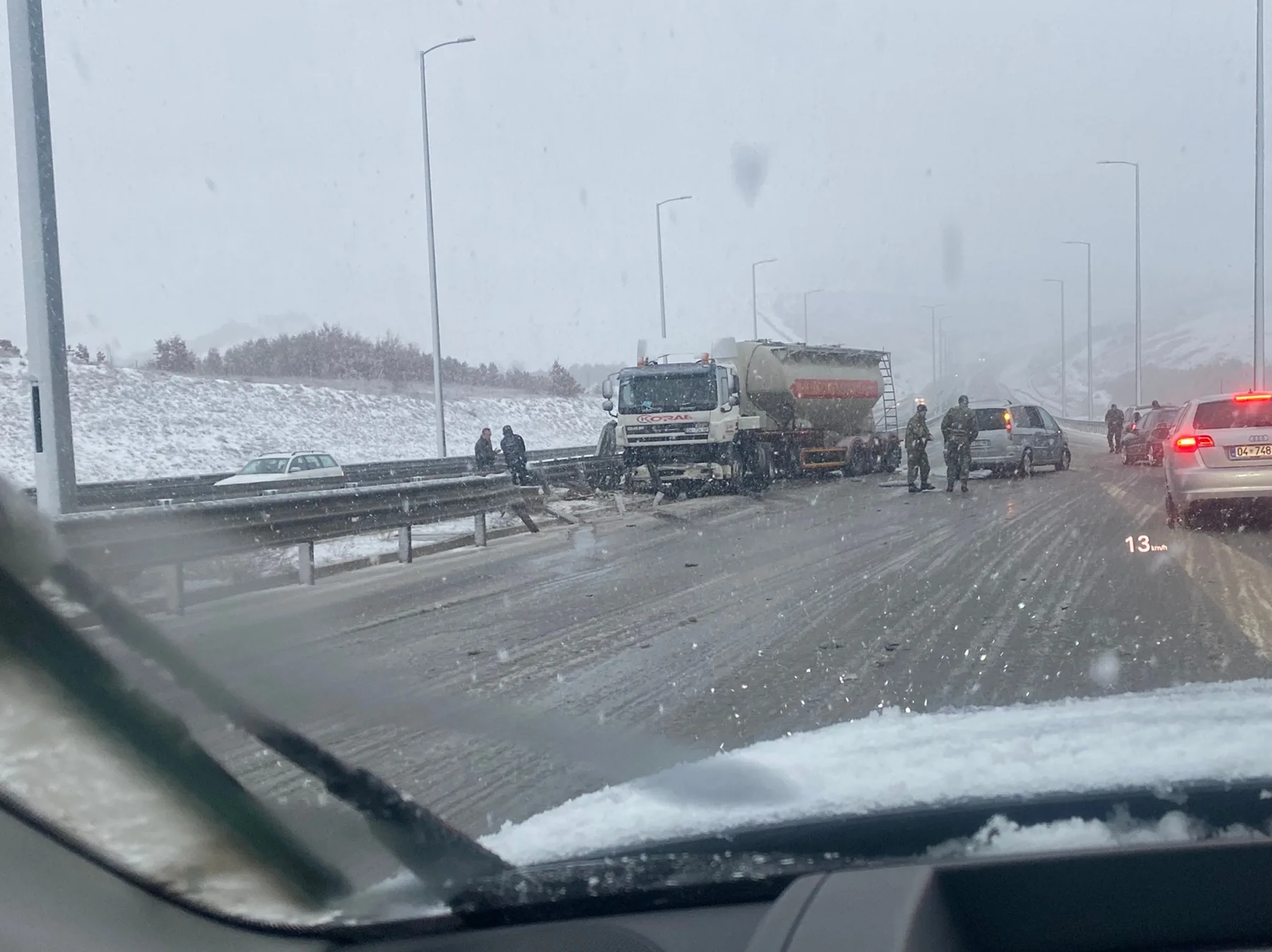 Aksident në autostradën “Ibrahim Rugova”