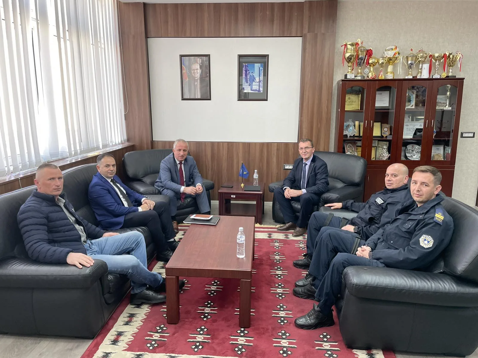 Kryetari i Sindikatës së PK-së, z. Imer Zeqiri dhe nënkryetari z. Avdi Hoti, u takuan me Kryetarin e Komunës së Suharekës, Z. Bali Muharremaj
