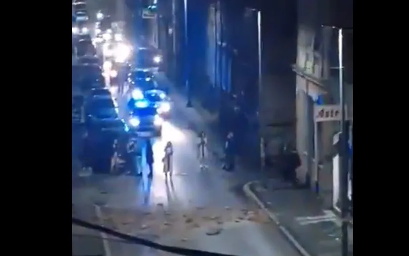 Zgjatur 30 sekonda, dalin pamjet e para nga Sarajeva pas tërmetit