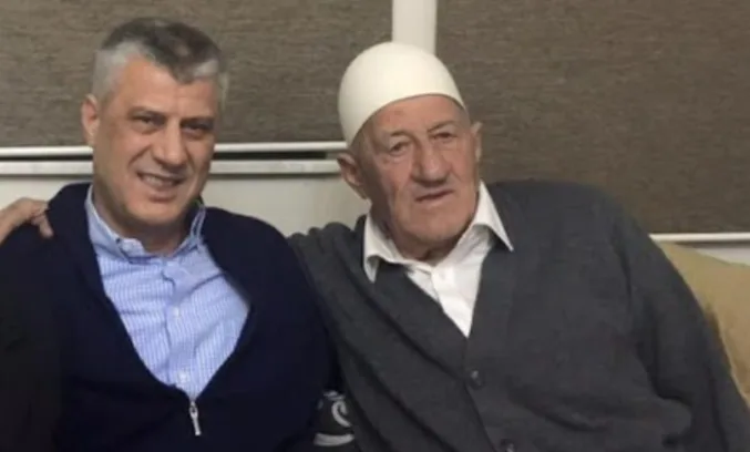Thaçi e telefonon nga Haga babain e tij për t’i uruar ditëlindjen e 84