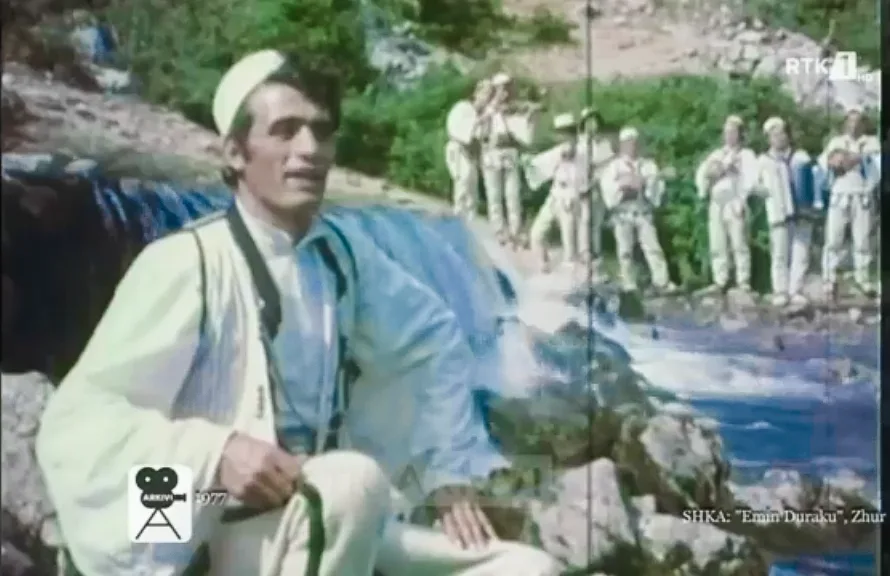 Materiali i vitit 1975 për fshatin Zhur – VIDEO të patransmetuara më parë