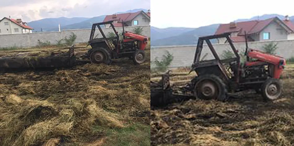 Ky është traktori në të cilin 55 vjeçari nga Prizreni vdiq si pasojë e goditjes nga rrufeja