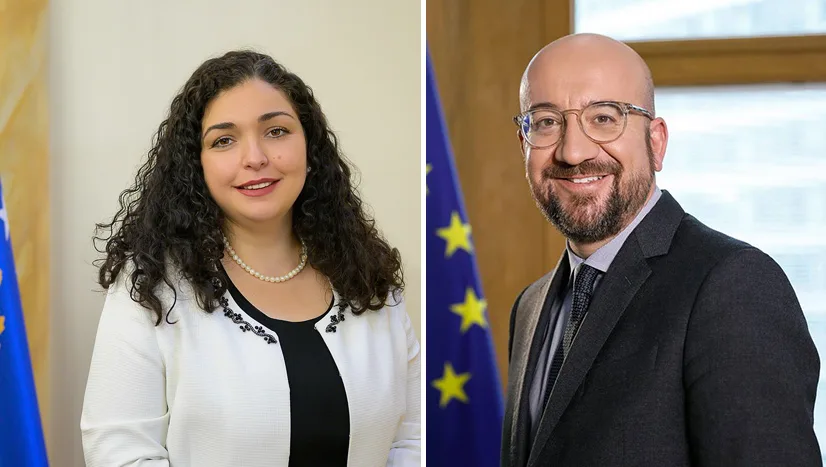 Presidentja Osmani nesër pret në takim Presidentin e Këshillit të Evropës, Charles Michel