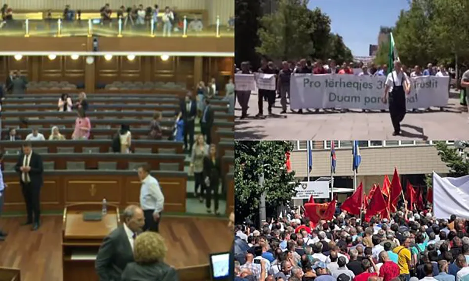 Nis edhe një protestë tjetër në Prishtinë, qytetarët kërkojnë tërheqjen e mjeteve nga Trusti