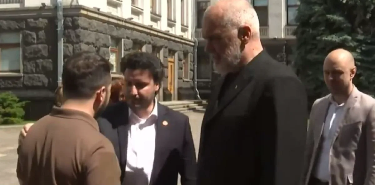 Rama e Abazoviq takohen me Zelenskyn në Kiev, publikohen pamjet
