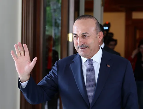 Osmani pret në takim ministrin e Jashtëm të Turqisë