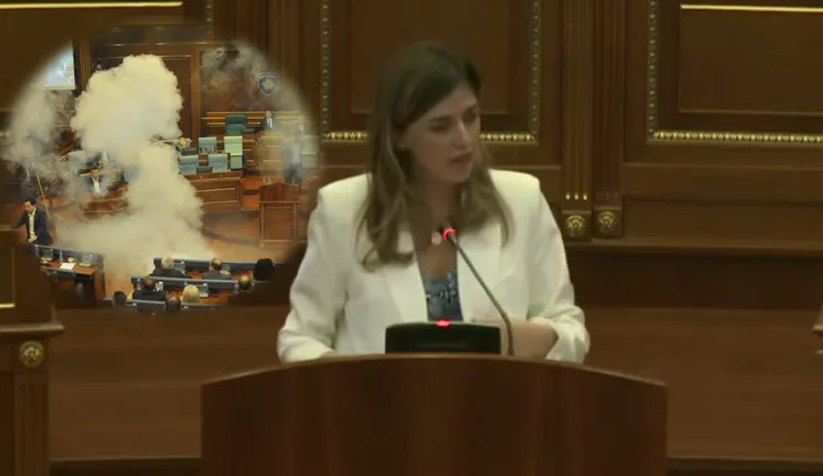 Ministrja Haxhiu: Asnjëherë pishman s’i bimë për gazin lotsjellës brenda e jashtë kuvendit