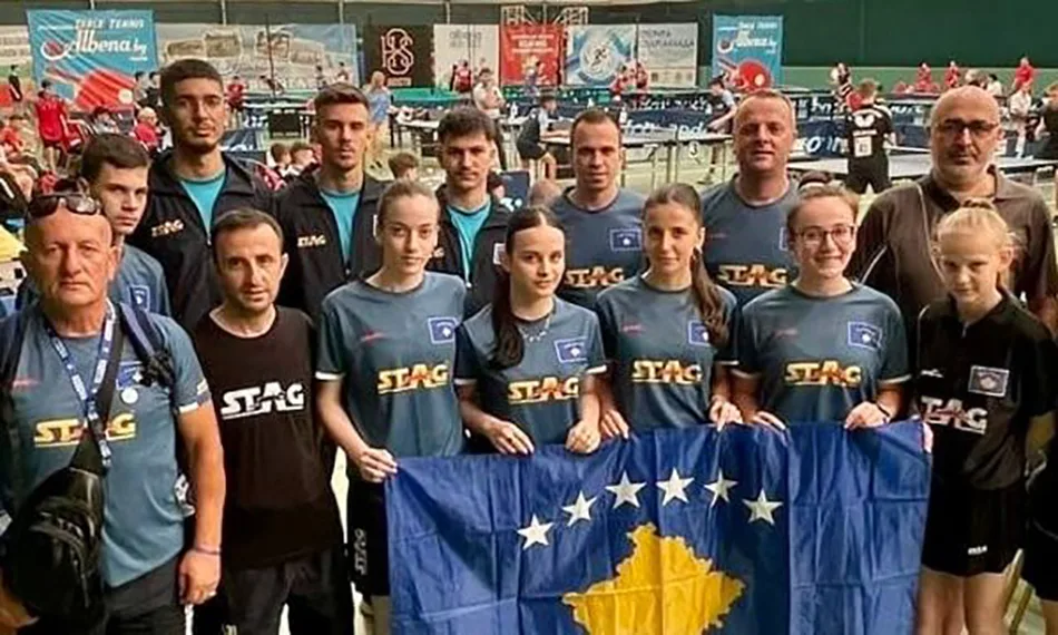 Federata e Pingpongut të Kosovës dorëzon padi kundër Serbisë në Federatën Evropiane të Pingpongut