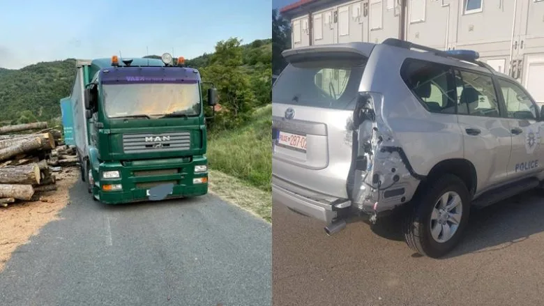 Një muaj paraburgim për personin që sulmoi policët me kamion në Leposaviq