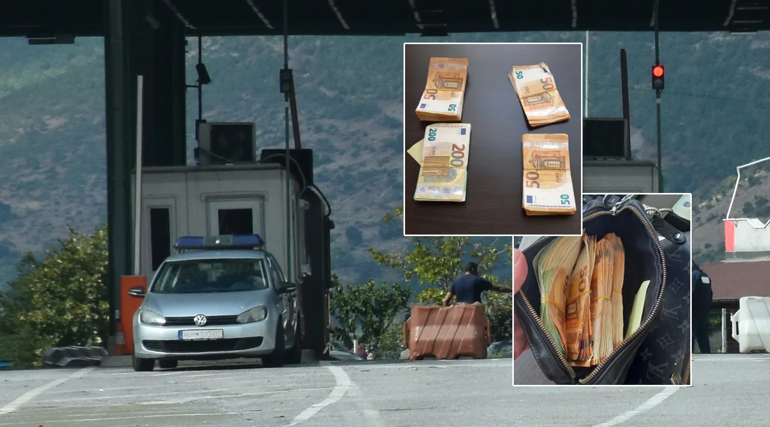 Dogana në Vërmicë kap 18 mijë euro “cash” të padeklaruara