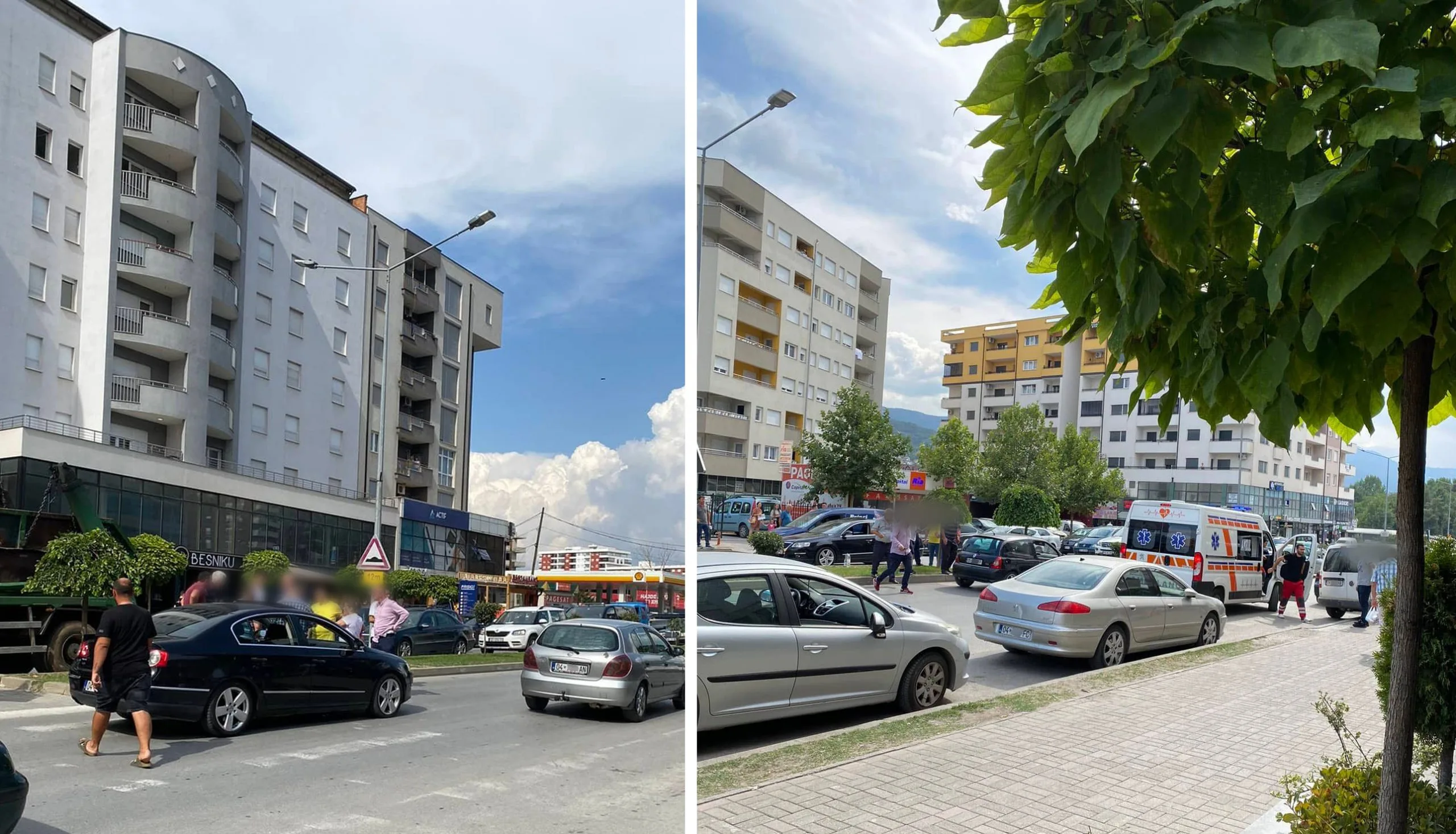 Shkelet me veturë një femër në rrugën “Tahir Sinani” në Prizren