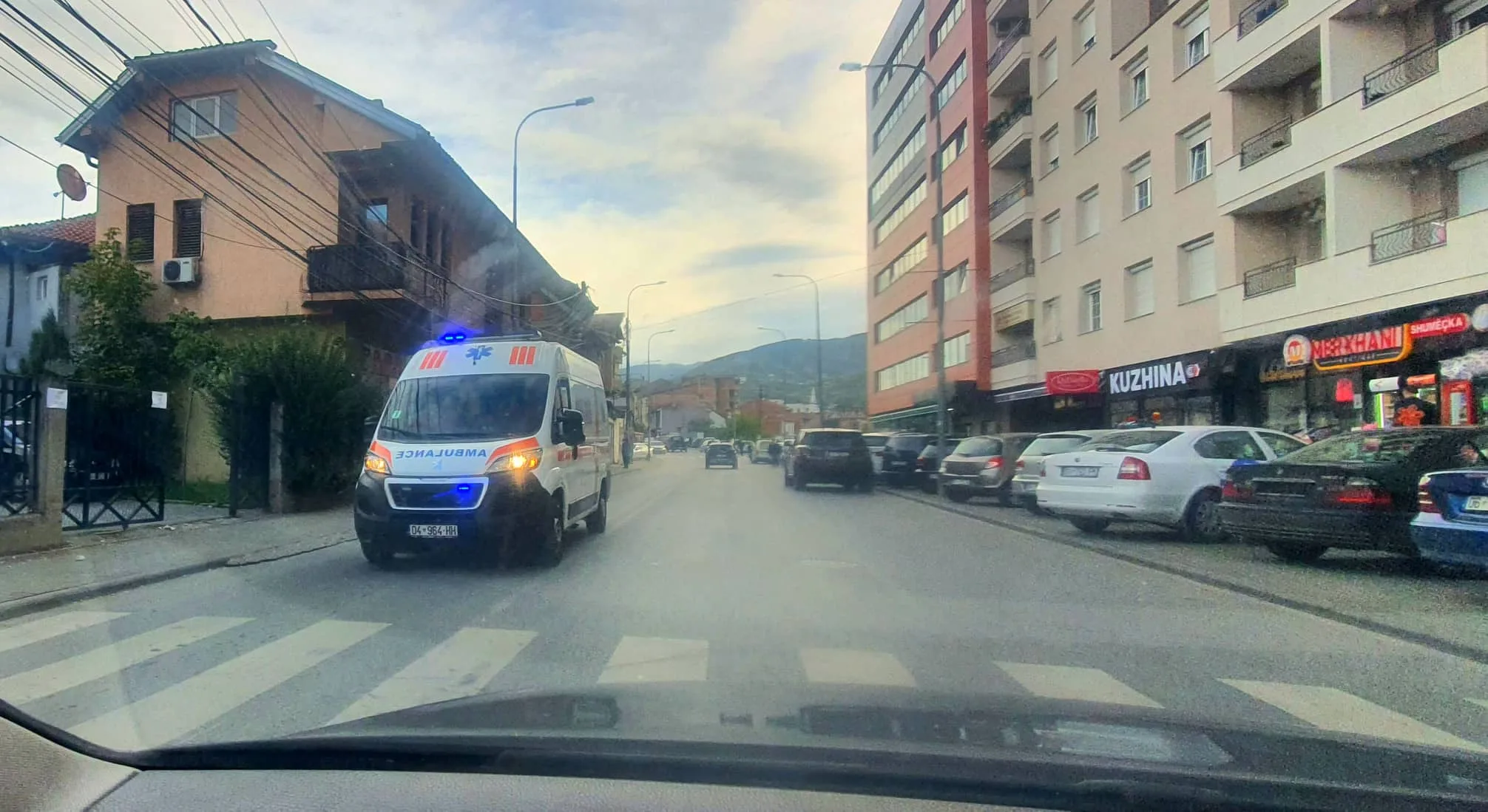 Aksident në Prizren, katër të lënduar