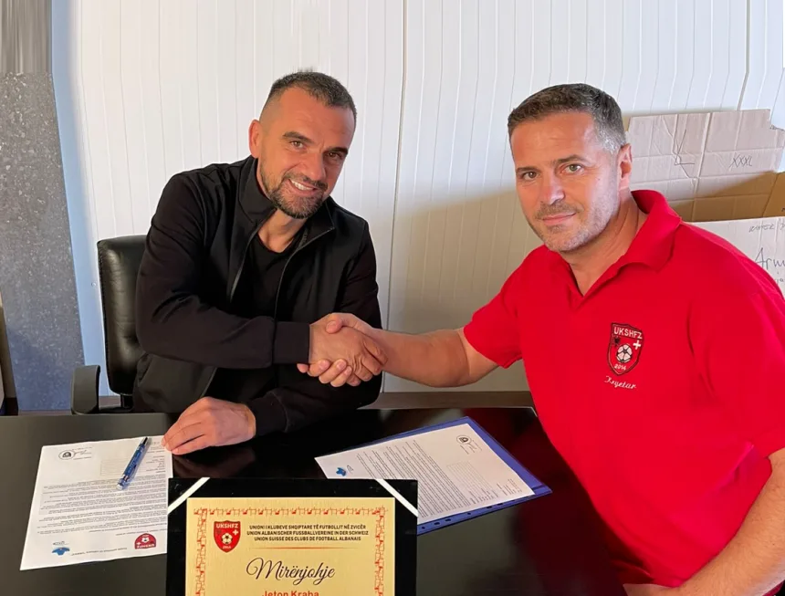 Mërgimtari prizrenas, Jeton Krraba, mbështetës edhe i Unionit të Klubeve Shqiptare të Futbollit në Zvicër