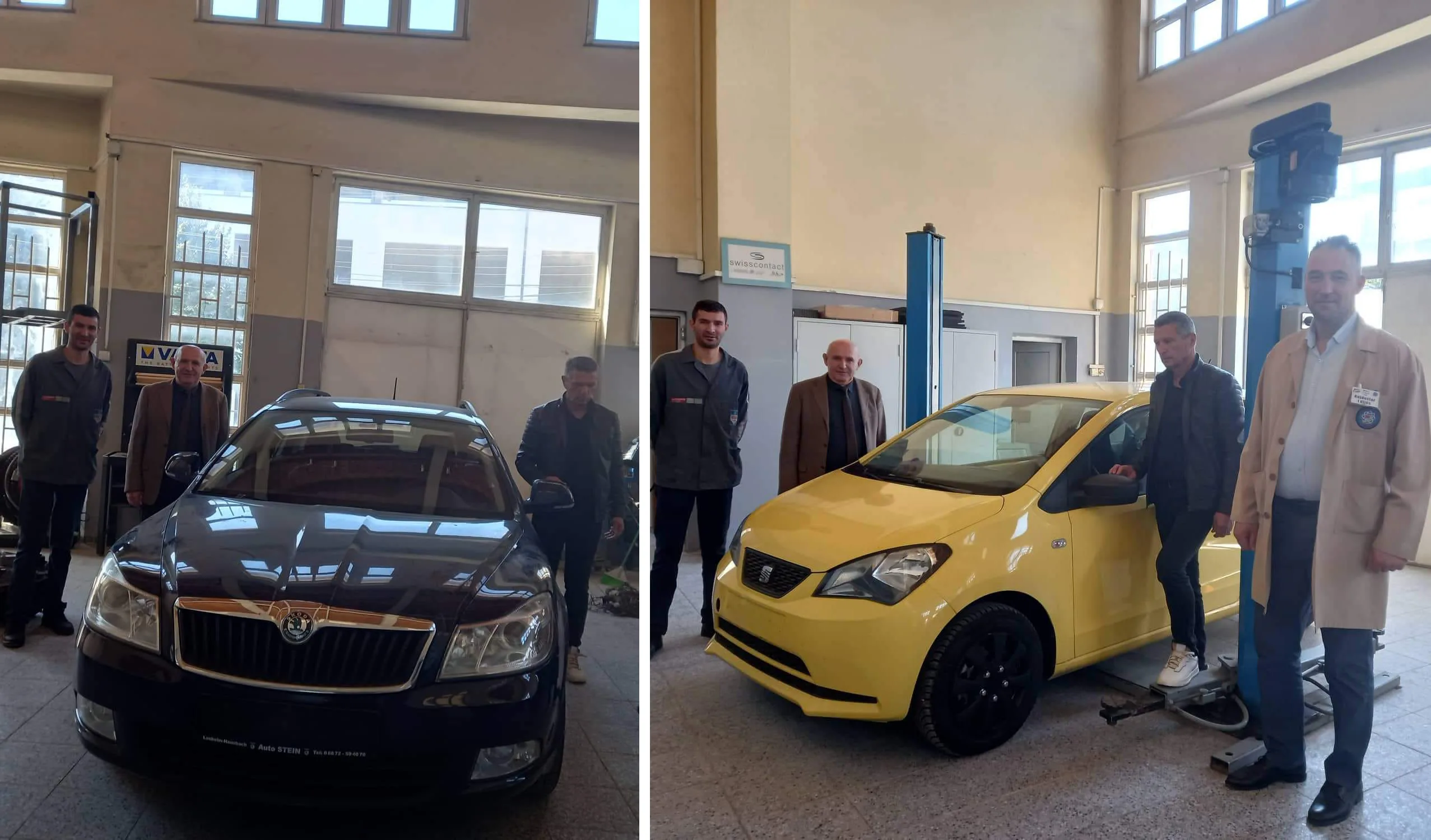 Qendra e Kompetencës “ 11 marsi” në Prizren, përfiton dy vetura për kabinetin e Automekanikës nga Oda Zejtare e Koblenz-it