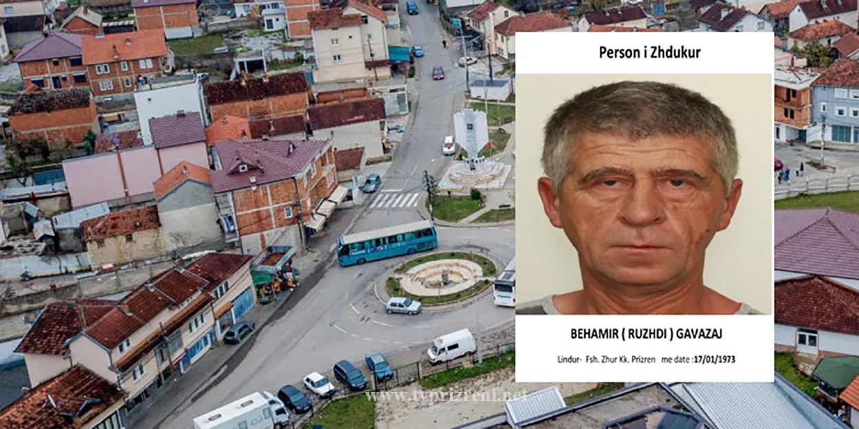 Policia në Prizren kërkon ndihmë për ta gjetur 49-vjeçarin nga fshati Zhur