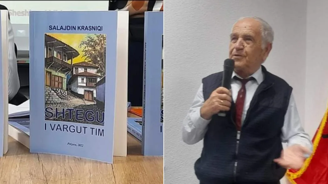 Promovohet libri “Shtegu i vargut tim” i shkrimtarit prizrenas, Salajdin Krasniqi