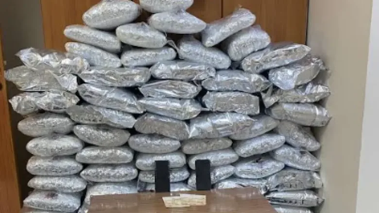 Sekuestrohen 74 kg kanabis në kufirin greko-shqiptar, arrestohet 34-vjeçari